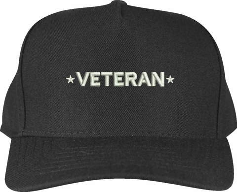 Veteran Embroidered Cap