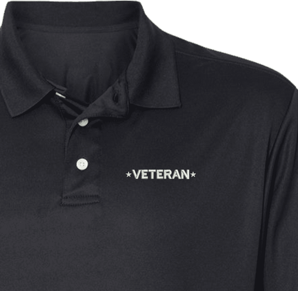 Veteran Moisture Wicking Polo