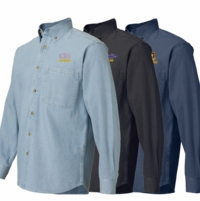 Veteran & Retired Denim Shirts Thumbnail Illustration