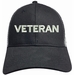 Veteran Text Only Mesh-Back Ponytail Cap