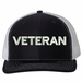 Veteran Text Only USA Mesh-Back Cap