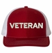Veteran Text Only USA Mesh-Back Cap