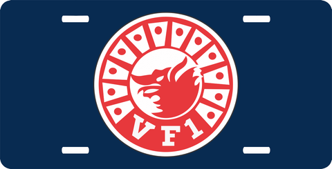 VF-1 Wolfpack License Plate