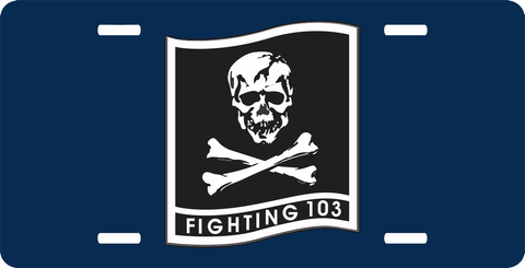 VF-103 Jolly Rogers License Plate