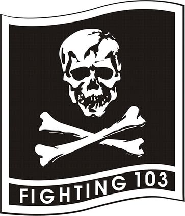 VF-103 'Jolly Rogers' Patch Decal