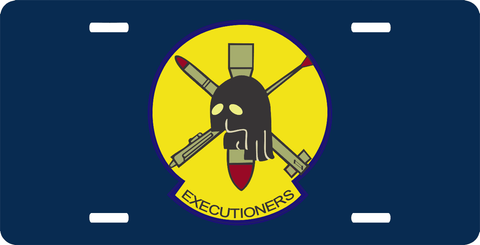 VF-114 Executioners License Plate