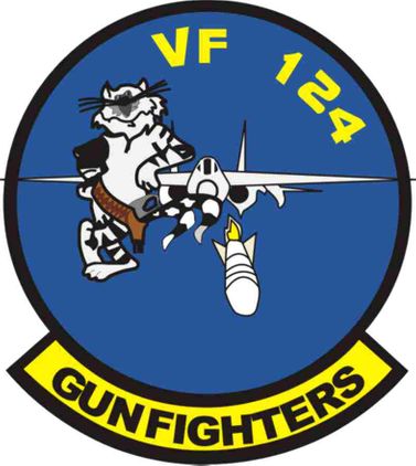 VF-124 'Gunfighters' Patch Decal