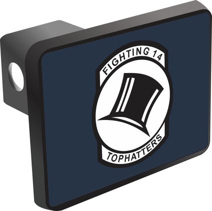 VF-14 Fighting 14 Tophatters Patch Hitch Cover
