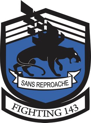 VF-143 'Fighting 143 San Reproche' Patch  Decal