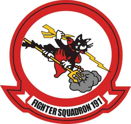 VF-191 'Satan's Kittens' Patch Decal