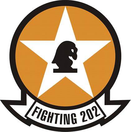 VF-202 'Fighting 202' Patch Decal