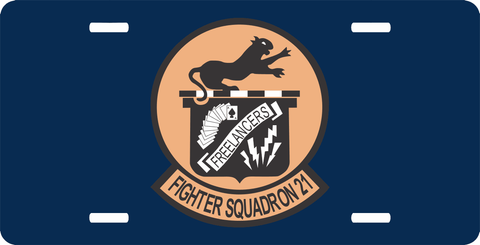 VF-21 Freelancers License Plate