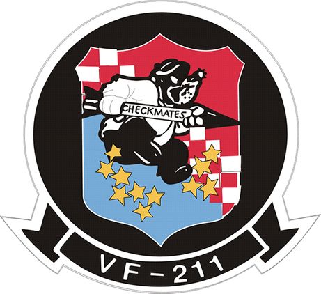 VF-211 'Fighting Checkmates' Patch Decal