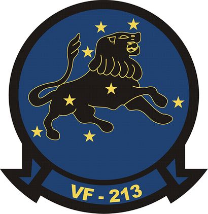 VF-213 'Black Lions' Patch Decal