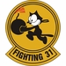 VF-31 'Fighting 31' Patch Decal