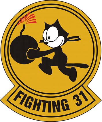 VF-31 'Fighting 31' Patch Decal