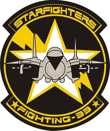 VF-33 'Star Fighters' Patch Decal