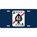 VF-41 Black Aces License Plate