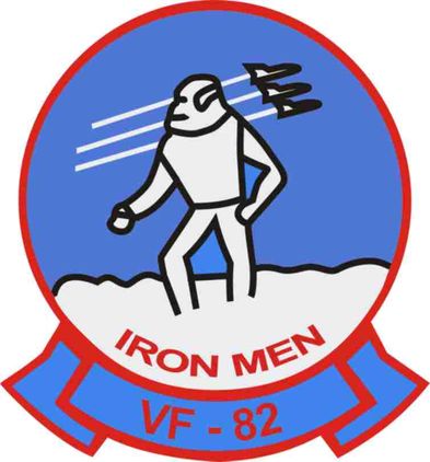 VF-82 'Fighting Fools' Patch Decal