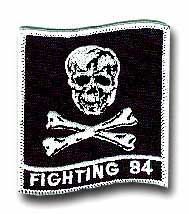 VF-84 "FIGHTING 84" 3" PATCH