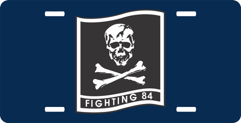 VF-84 Fighting 84 License Plate