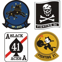 VF Squadron Stickers Thumbnail Illustration