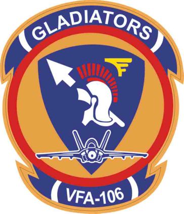 VFA-106 'Gladiators' Patch Decal