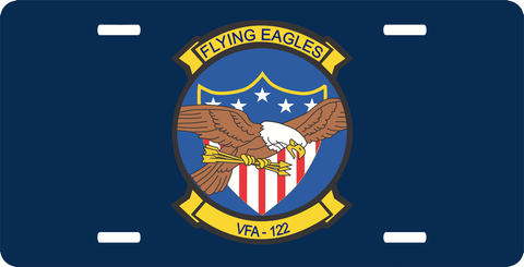 VFA-122 Flying Eagles License Plate