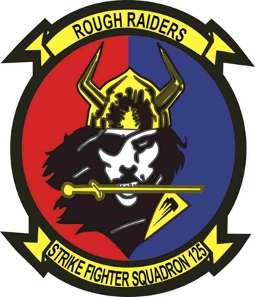 VFA-125 'Rough Raiders' Patch Decal
