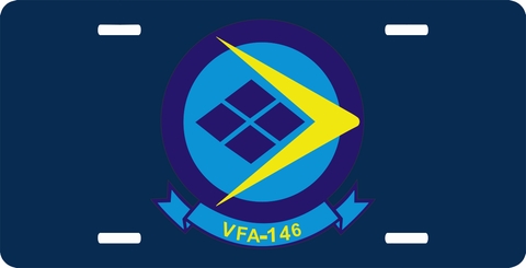 VFA-146 Blue Diamonds License Plate