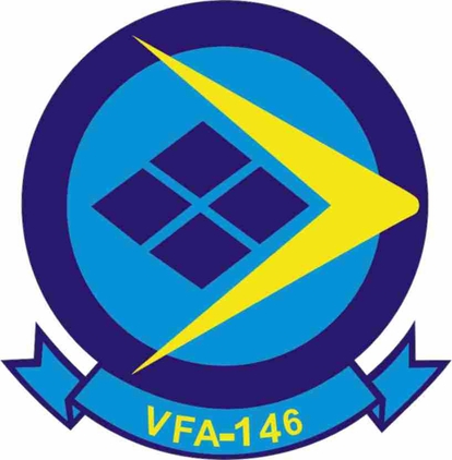 VFA-146 'Blue Diamonds' Patch Decal