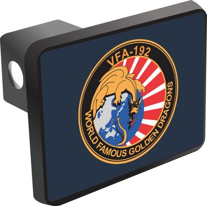 VFA-192 'World Famous Golden Dragons' Patch Hitch Cover