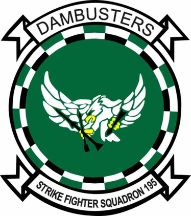 VFA-195 'Dambusters' Patch Decal