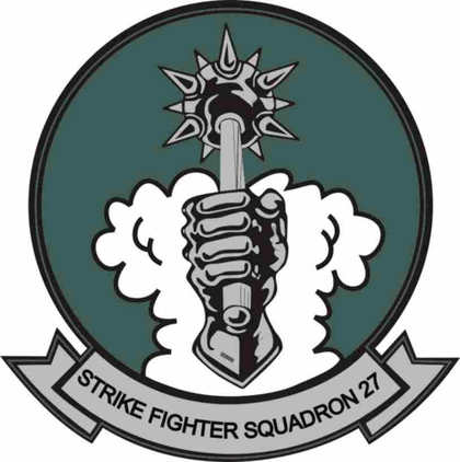 VFA-27 'Royal Maces' Patch Decal