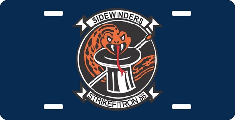 VFA-86 Sidewinders License Plate