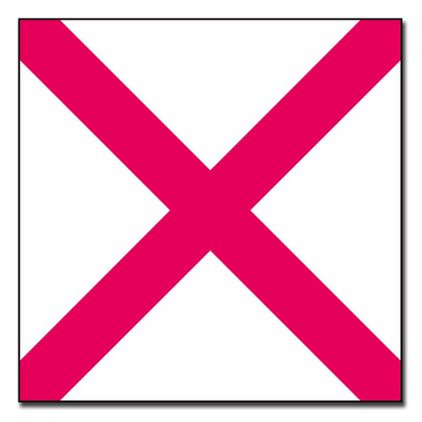 Victor Signal Flag Sticker Decal