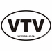 Victorville California Oval Decal