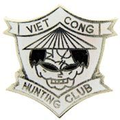 Viet Cong Hunt Club Lapel Pin