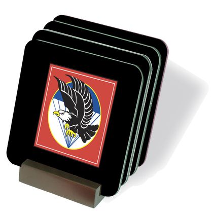 Vietnam Airborne Coasters - Set of 4