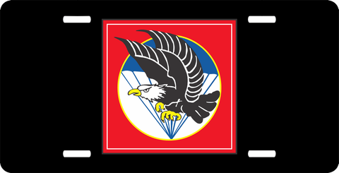 Vietnam Airborne License Plate