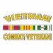 Vietnam Combat Veteran Window Decal Sticker
