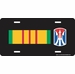 Vietnam Ribbon with 11th Infantry Brigade License Plate