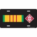 Vietnam Ribbon with 18th Engineer Brigade License Plate