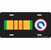 Vietnam Ribbon with 1st Logistical Command License Plate