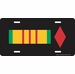 Vietnam Ribbon with 5th Infantry License Plate