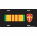 Vietnam Ribbon with Military Assistance Command Vietnam MACV License Plate