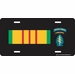 Vietnam Ribbon with Special Forces Airborne License Plate