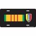 Vietnam Ribbon with U.S. Army Vietnam USARV License Plate