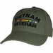 Vietnam Veteran Made in the USA - OD Green Ball Cap