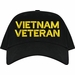Vietnam Veteran Text Only USA Cap